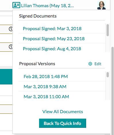 stored signed contracts