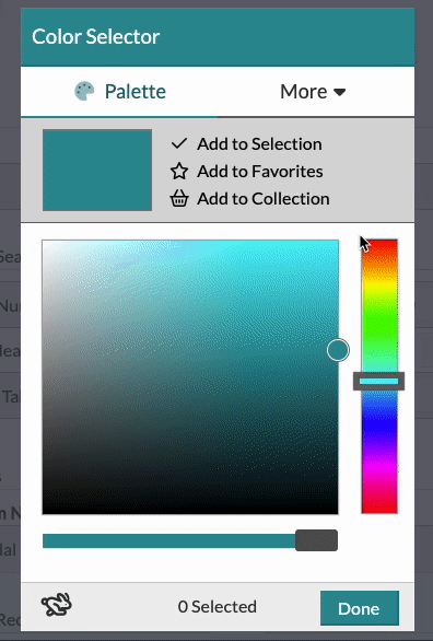 The Color Selector