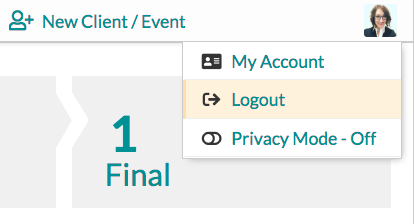 logout