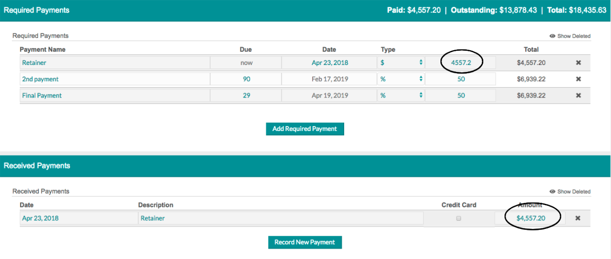 Financials Match